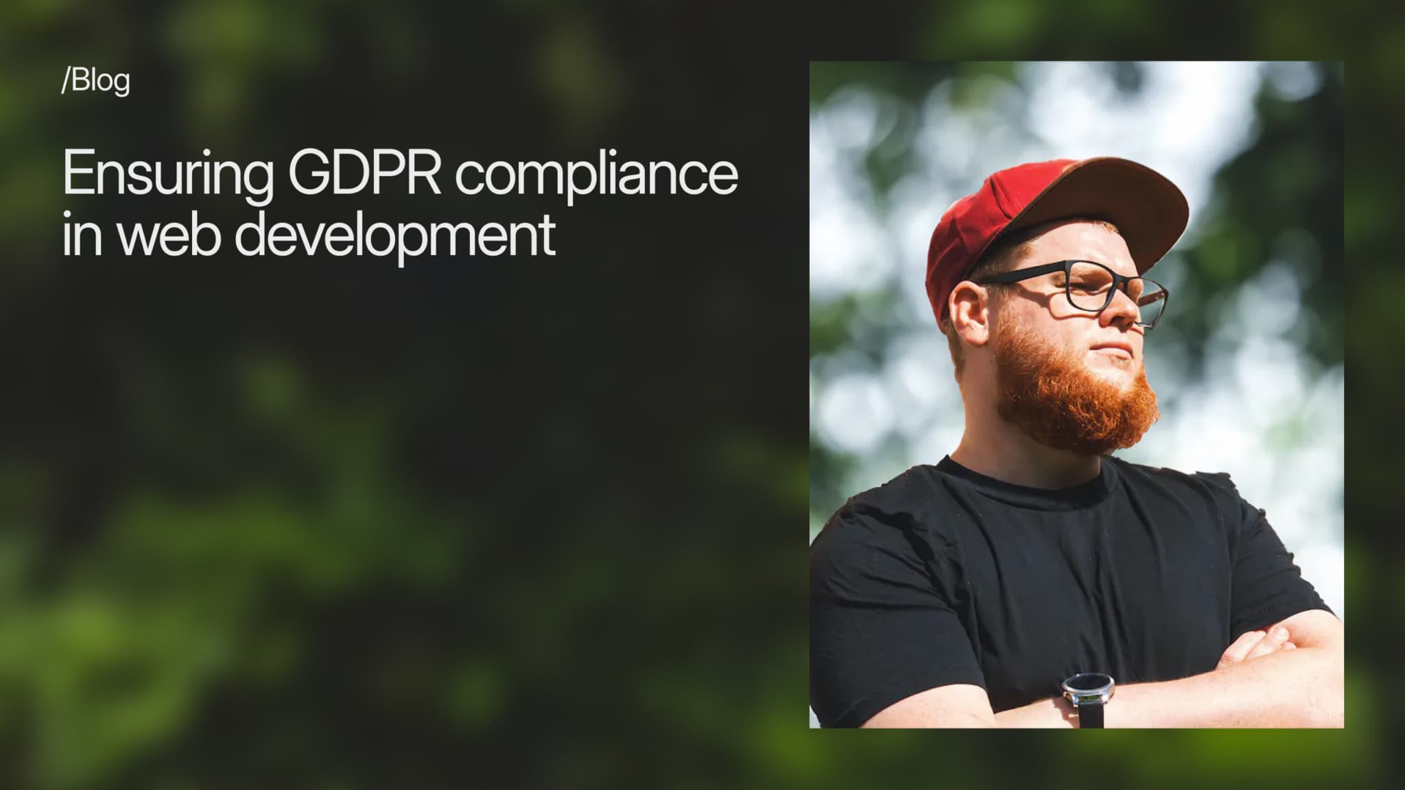 Ensuring GDPR compliance in web development | Good Morning